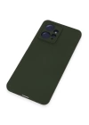 BFS  Xiaomi Redmi Note 12 4G Kılıf Nano içi Kadife Silikon - Koyu Yeşil