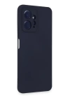 BFS  Xiaomi Redmi Note 12 4G Kılıf Nano içi Kadife Silikon - Lacivert