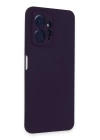 BFS  Xiaomi Redmi Note 12 4G Kılıf Nano içi Kadife Silikon - Mor
