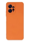 BFS  Xiaomi Redmi Note 12 4G Kılıf Nano içi Kadife Silikon - Turuncu