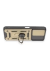 BFS  Xiaomi Redmi Note 12 4G Kılıf Pars Lens Yüzüklü Silikon - Gold