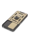 BFS  Xiaomi Redmi Note 12 4G Kılıf Pars Lens Yüzüklü Silikon - Gold