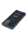 BFS  Xiaomi Redmi Note 12 4G Kılıf Pars Lens Yüzüklü Silikon - Lacivert