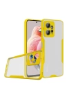 BFS  Xiaomi Redmi Note 12 4G Kılıf Platin Silikon - Sarı