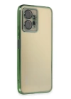 BFS  Xiaomi Redmi Note 12 4G Kılıf Razer Lensli Silikon - Yeşil