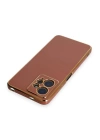 BFS  Xiaomi Redmi Note 12 4G Kılıf Volet Silikon - Kırmızı