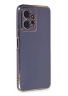 BFS  Xiaomi Redmi Note 12 4G Kılıf Volet Silikon - Mavi