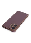 BFS  Xiaomi Redmi Note 12 4G Kılıf Volet Silikon - Mor