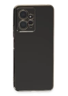 BFS  Xiaomi Redmi Note 12 4G Kılıf Volet Silikon - Siyah