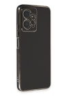 BFS  Xiaomi Redmi Note 12 4G Kılıf Volet Silikon - Siyah