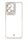 BFS  Xiaomi Redmi Note 12 5G Kılıf Liva Lens Silikon - Beyaz