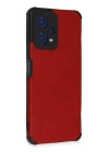 BFS  Xiaomi Redmi Note 12 5G Kılıf Loop Deri Silikon - Kırmızı
