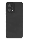 BFS  Xiaomi Redmi Note 12 5G Kılıf Loop Deri Silikon - Siyah