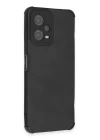 BFS  Xiaomi Redmi Note 12 5G Kılıf Loop Deri Silikon - Siyah