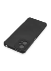 BFS  Xiaomi Redmi Note 12 5G Kılıf Loop Deri Silikon - Siyah