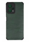 BFS  Xiaomi Redmi Note 12 5G Kılıf Loop Deri Silikon - Yeşil