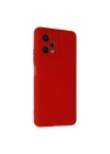 BFS  Xiaomi Redmi Note 12 5G Kılıf Nano içi Kadife Silikon - Kırmızı