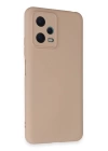 BFS  Xiaomi Redmi Note 12 5G Kılıf Nano içi Kadife Silikon - Pudra