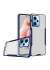 BFS  Xiaomi Redmi Note 12 5G Kılıf Platin Silikon - Lacivert