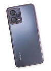 BFS  Xiaomi Redmi Note 12 5G Kılıf Razer Lensli Silikon - Mor