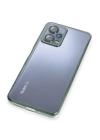 BFS  Xiaomi Redmi Note 12 5G Kılıf Razer Lensli Silikon - Yeşil