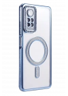 BFS  Xiaomi Redmi Note 12 Pro 4G Joke Simli Magneticsafe Kılıf - Mavi