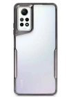 BFS  Xiaomi Redmi Note 12 Pro 4G Kılıf Boyi Silikon Kapak - Siyah