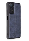 BFS  Xiaomi Redmi Note 12 Pro 4G Kılıf Flip Cover - Lacivert