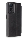 BFS  Xiaomi Redmi Note 12 Pro 4G Kılıf Flip Cover - Siyah