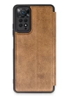 BFS  Xiaomi Redmi Note 12 Pro 4G Kılıf Flip Cover - Taba