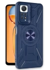BFS  Xiaomi Redmi Note 12 Pro 4G Kılıf Lincoln Silikon - Lacivert