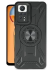 BFS  Xiaomi Redmi Note 12 Pro 4G Kılıf Lincoln Silikon - Siyah