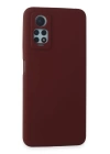 BFS  Xiaomi Redmi Note 12 Pro 4G Kılıf Nano içi Kadife Silikon - Bordo