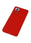 BFS  Xiaomi Redmi Note 12 Pro 4G Kılıf Nano içi Kadife Silikon - Kırmızı
