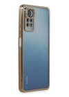BFS  Xiaomi Redmi Note 12 Pro 4G Kılıf Razer Lensli Silikon - Gold