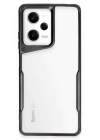 BFS  Xiaomi Redmi Note 12 Pro 5G Kılıf Boyi Silikon Kapak - Siyah