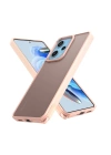 BFS  Xiaomi Redmi Note 12 Pro 5G Kılıf Elegant Kapak - Pudra