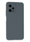 BFS  Xiaomi Redmi Note 12 Pro 5G Kılıf Nano içi Kadife Silikon - Gri