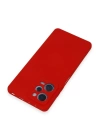 BFS  Xiaomi Redmi Note 12 Pro 5G Kılıf Nano içi Kadife Silikon - Kırmızı