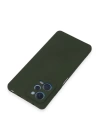 BFS  Xiaomi Redmi Note 12 Pro 5G Kılıf Nano içi Kadife Silikon - Koyu Yeşil