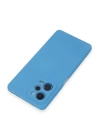 BFS  Xiaomi Redmi Note 12 Pro 5G Kılıf Nano içi Kadife Silikon - Mavi