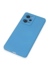 BFS  Xiaomi Redmi Note 12 Pro 5G Kılıf Nano içi Kadife Silikon - Mavi