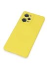 BFS  Xiaomi Redmi Note 12 Pro 5G Kılıf Nano içi Kadife Silikon - Sarı