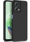 BFS  Xiaomi Redmi Note 12 Pro 5G Kılıf Nano içi Kadife Silikon - Siyah