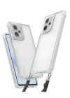 BFS  Xiaomi Redmi Note 12 Pro 5G Kılıf Penta Silikon Kılıf - Şeffaf