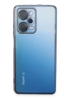 BFS  Xiaomi Redmi Note 12 Pro 5G Kılıf Razer Lensli Silikon - Açık Mavi