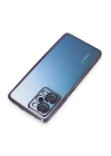 BFS  Xiaomi Redmi Note 12 Pro 5G Kılıf Razer Lensli Silikon - Mor