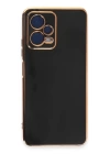 BFS  Xiaomi Redmi Note 12 Pro 5G Kılıf Volet Silikon - Siyah