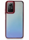 BFS  Xiaomi Redmi Note 12S Kılıf Dora Kapak - Kırmızı