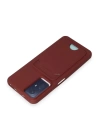 BFS Xiaomi Redmi Note 12S Kılıf Kelvin Kartvizitli Silikon - Bordo